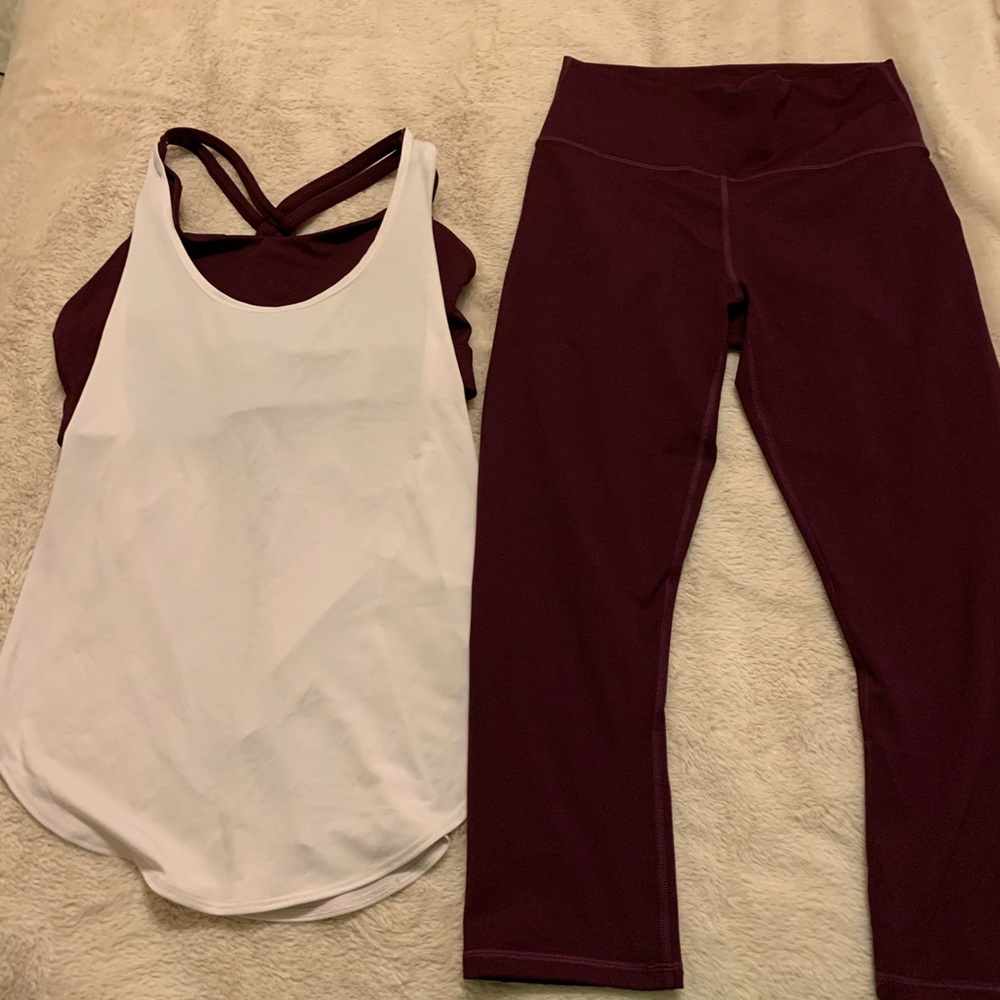 Fabletics Top and Legging Set